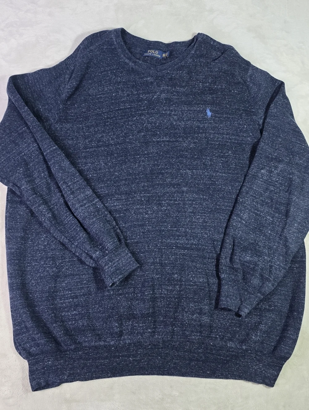 Polo Ralph Lauren 4XLT Crewneck Pullover Sweatshirt Blue